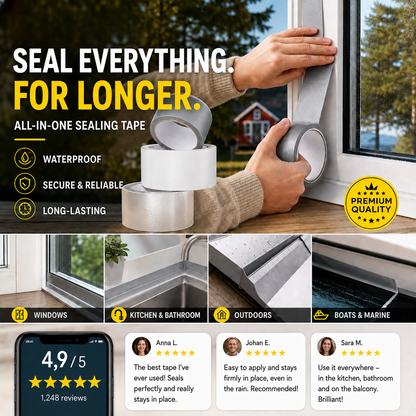 Universal Sealing Tape – Waterproof and Durable