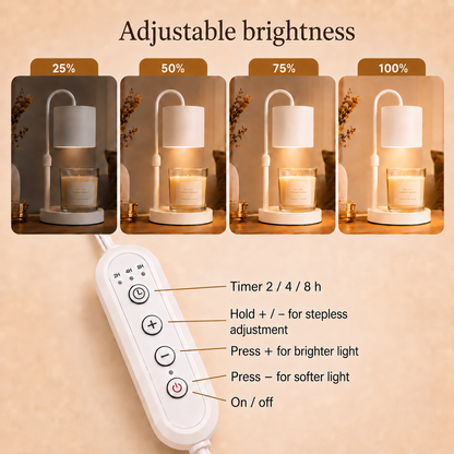 Candle Warmer Lamp – fragrance and atmosphere without an open flame