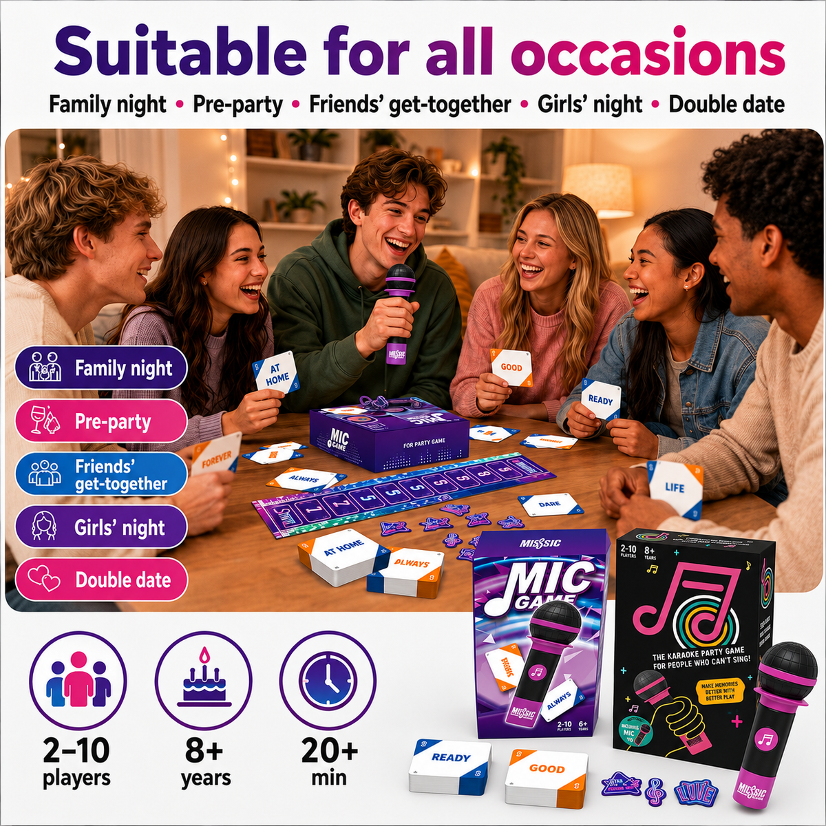 Music Microphone Game – the game that gets everyone singing 🎤