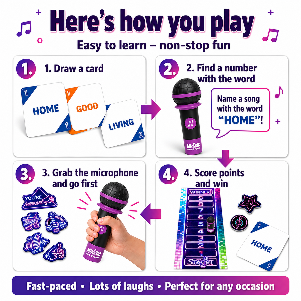 Music Microphone Game – the game that gets everyone singing 🎤