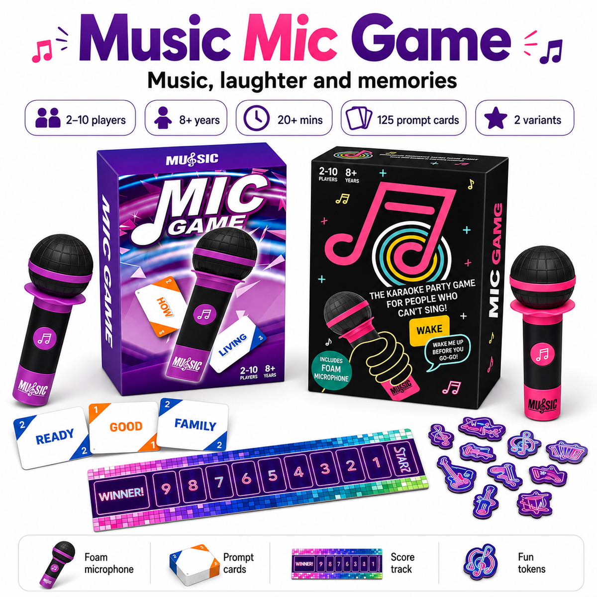 Music Microphone Game – the game that gets everyone singing 🎤