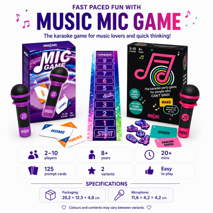 Music Microphone Game – the game that gets everyone singing 🎤
