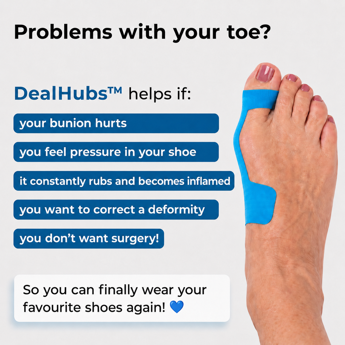 Hallux Valgus Correction Tape