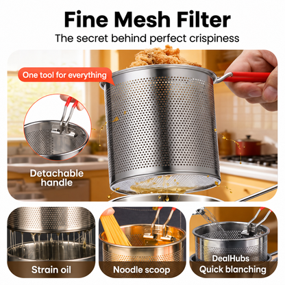 Multifunctional Frying Pan – Fry, roast, cook and stew in one pan
