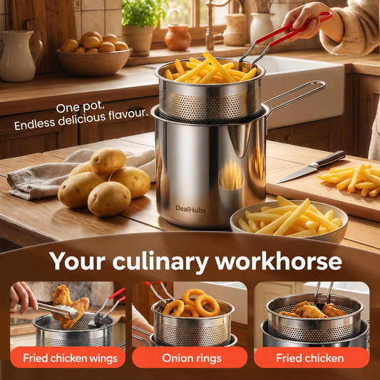 Multifunctional Frying Pan – Fry, roast, cook and stew in one pan
