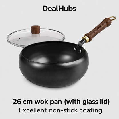 Uncoated Cast Iron Pan – no chemicals, no peeling coating