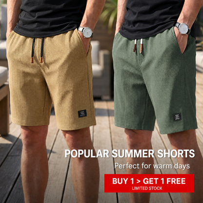 Men’s Shorts | Comfortable Summer Shorts with Elastic Waist