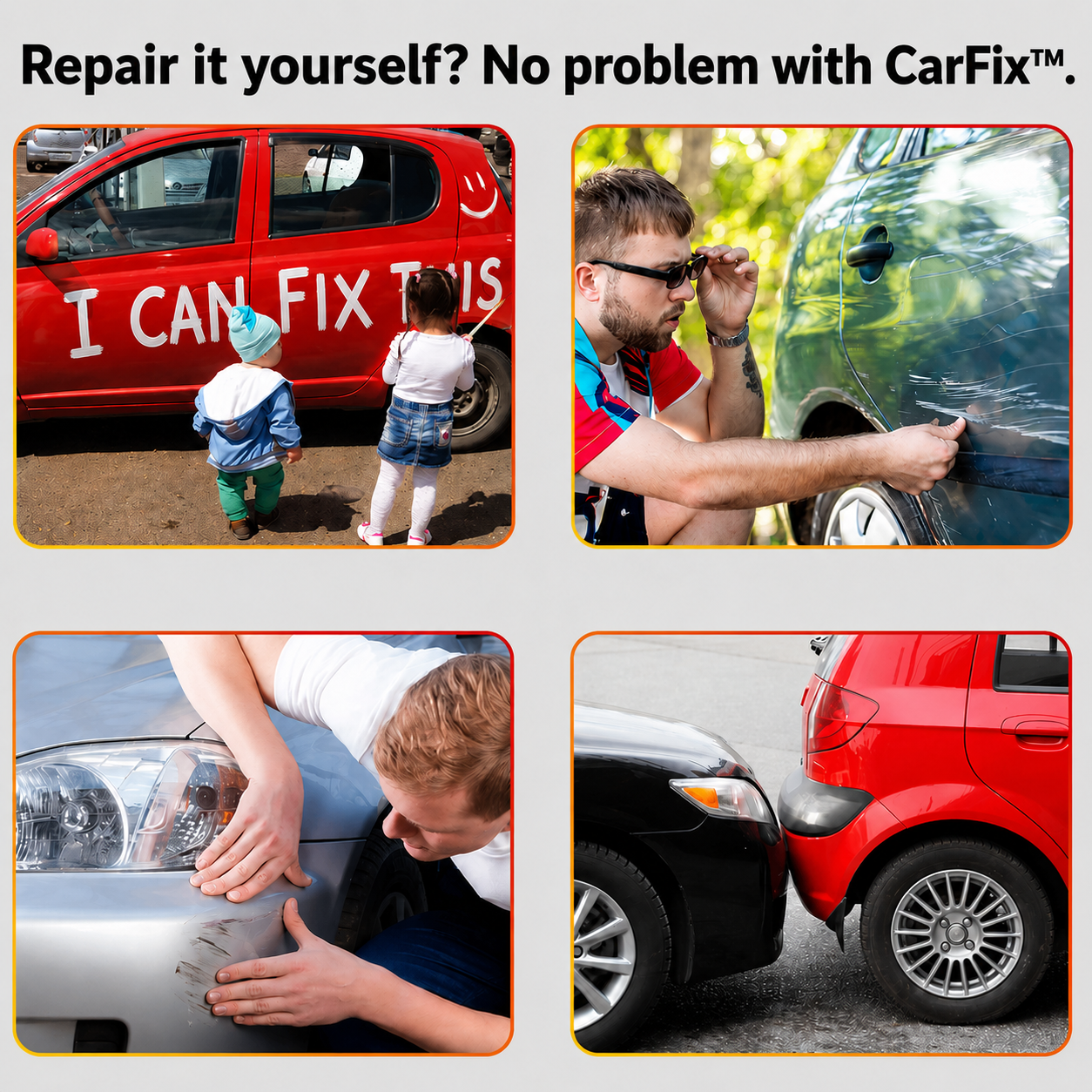 CarFix: One Swipe and the Scratch Is Gone
