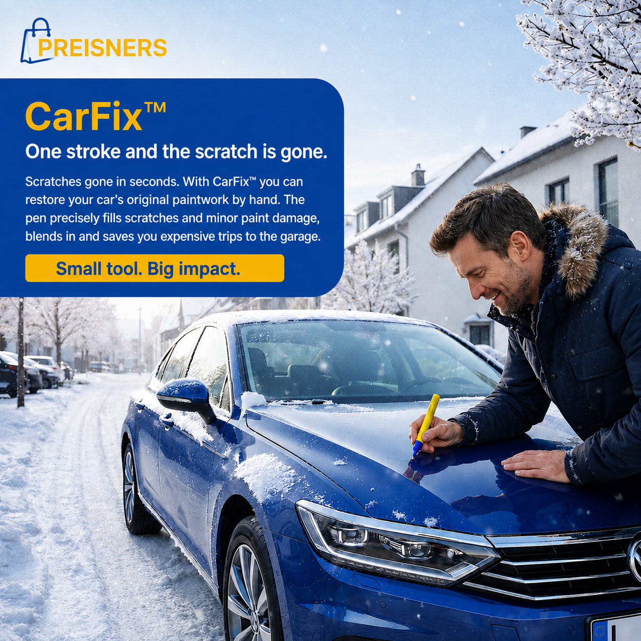 CarFix: One Swipe and the Scratch Is Gone