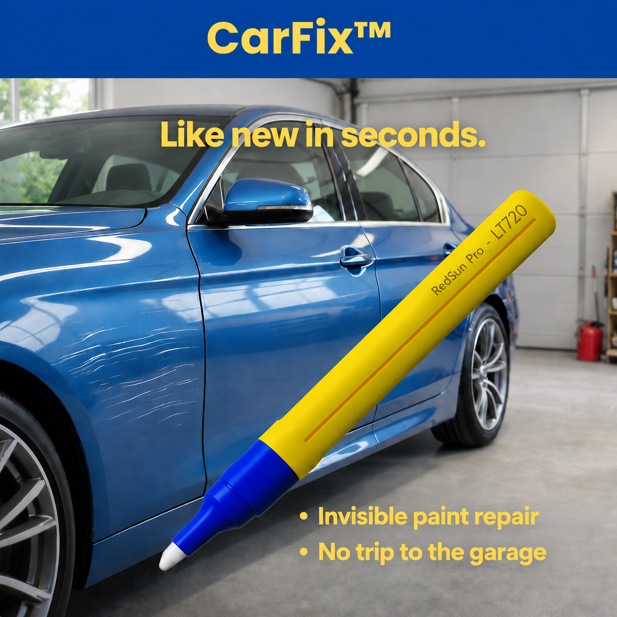 CarFix: One Swipe and the Scratch Is Gone