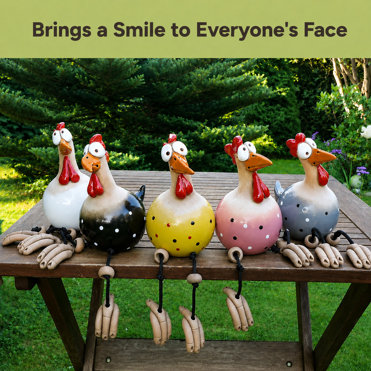 Charming Chicken Decorations for Your Garden