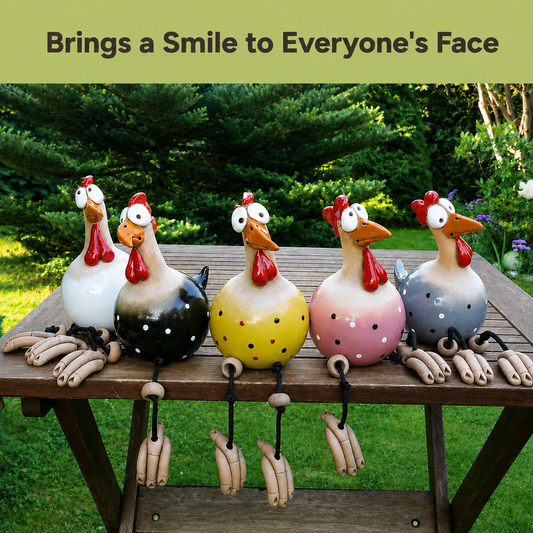 Charming Chicken Decorations for Your Garden