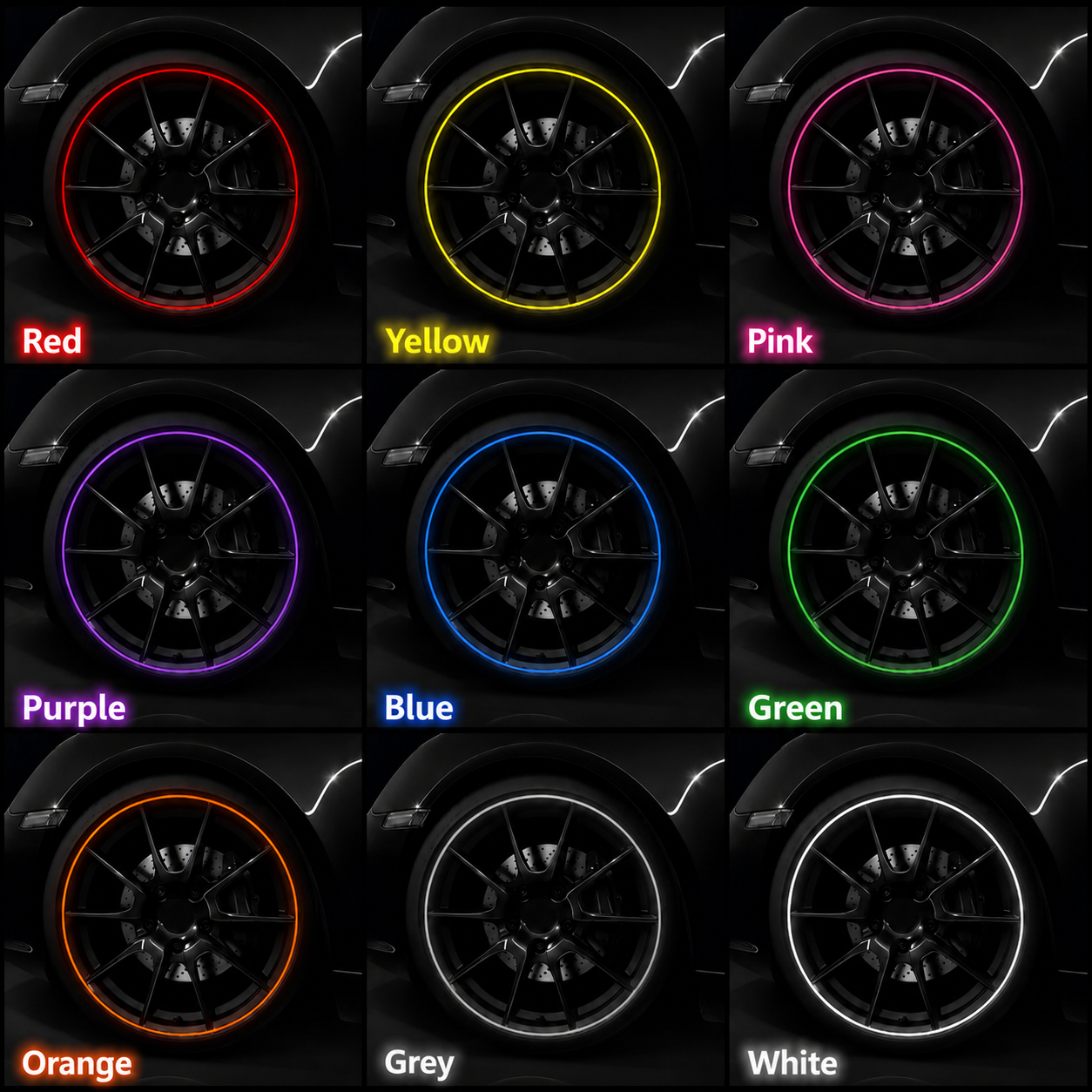 Alloy Wheel Rim Protector Strip