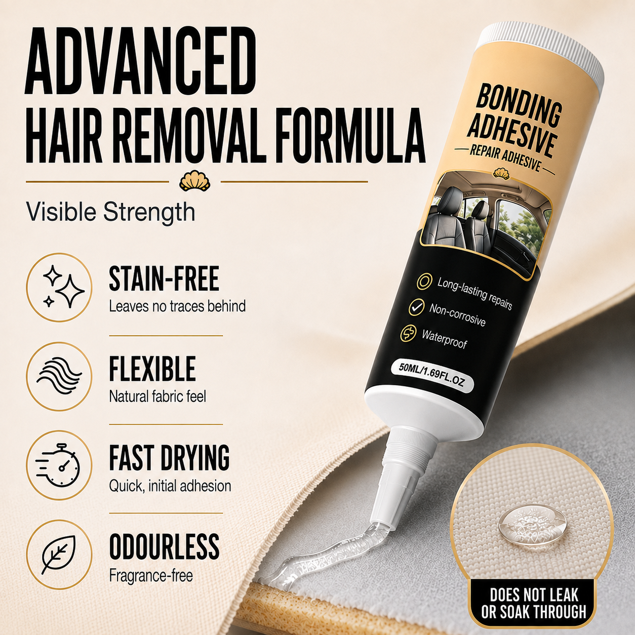 Car Headliner Repair Adhesive – Strong Bonding for Quick Interior Repairs