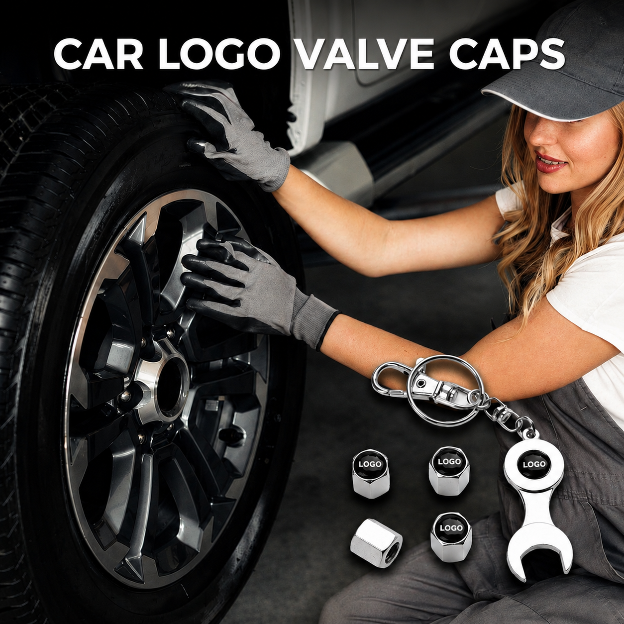 Luxury Car Logo Valve Cap