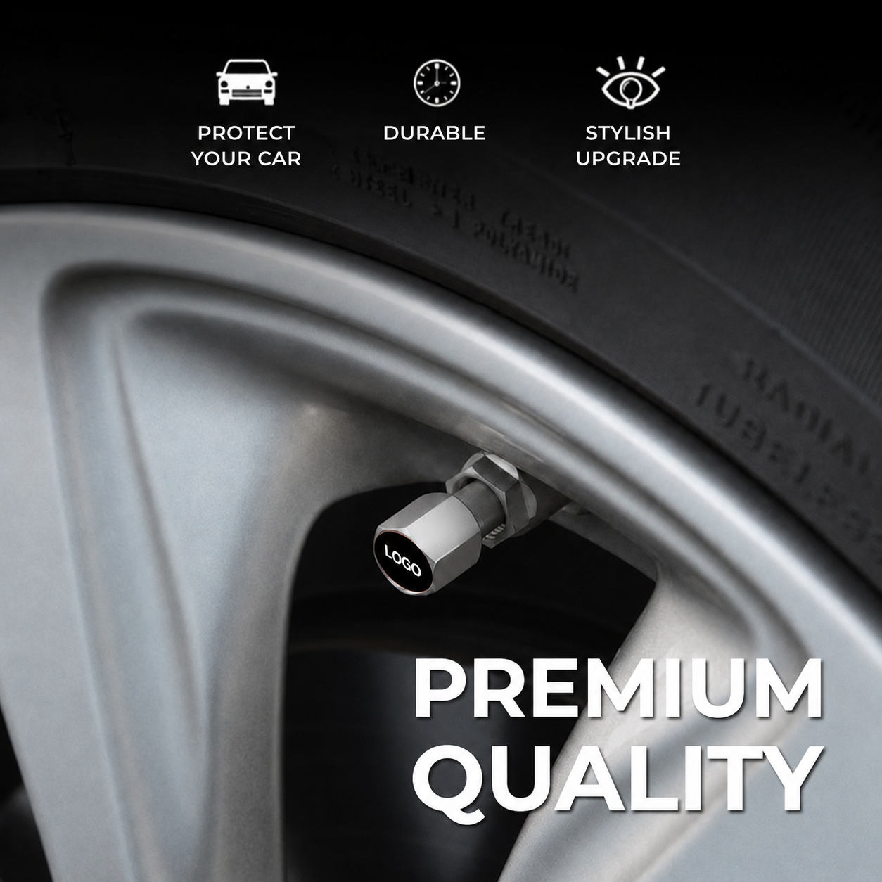 Luxury Car Logo Valve Cap