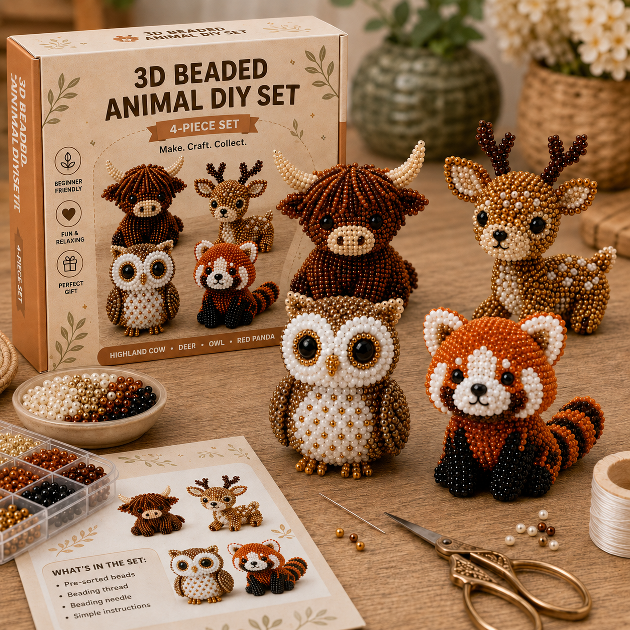 Beads and Crafts: Animal Friends