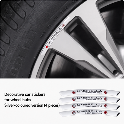 3D Metal Stickers for Car Tyres