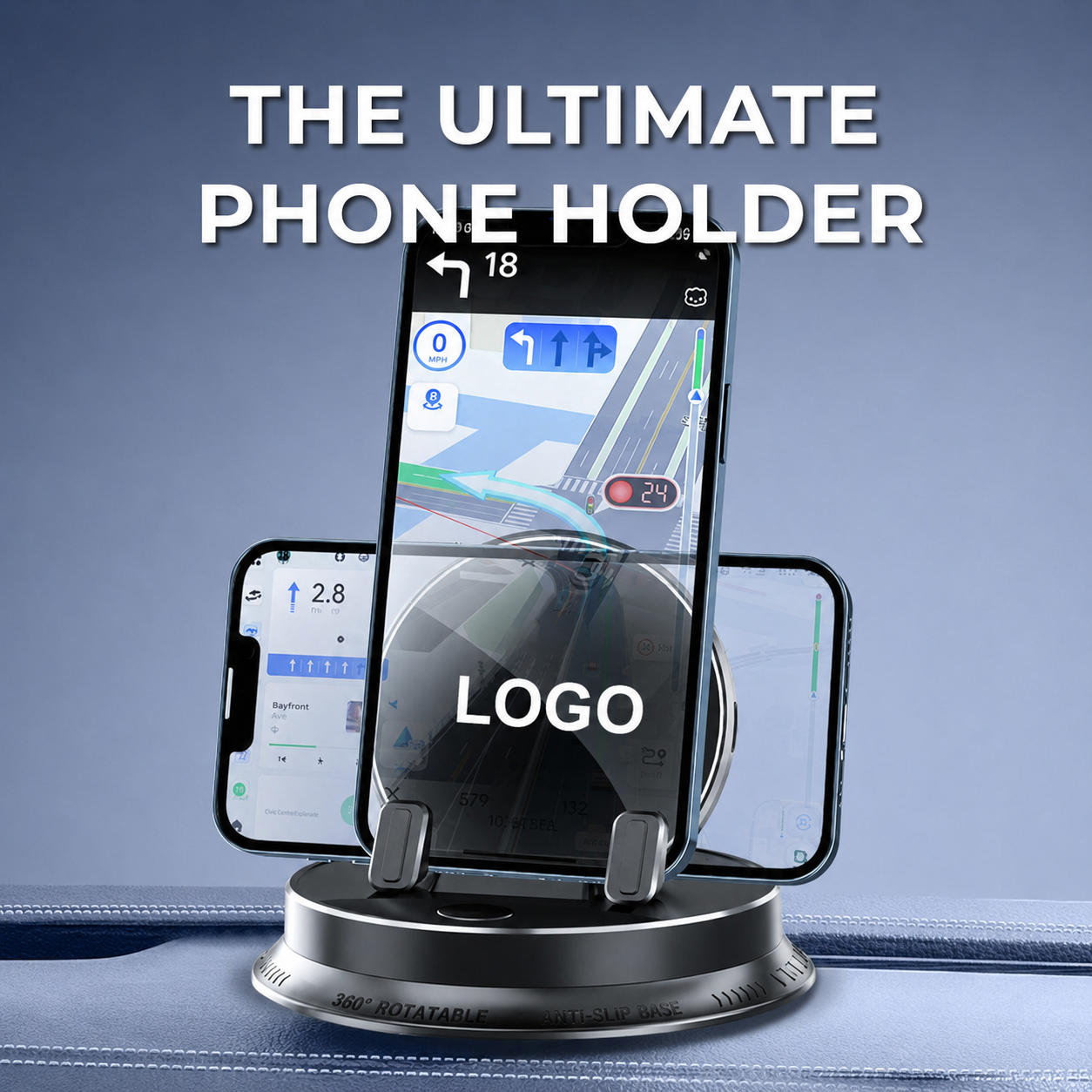 Luxury Car Logo Phone Holder