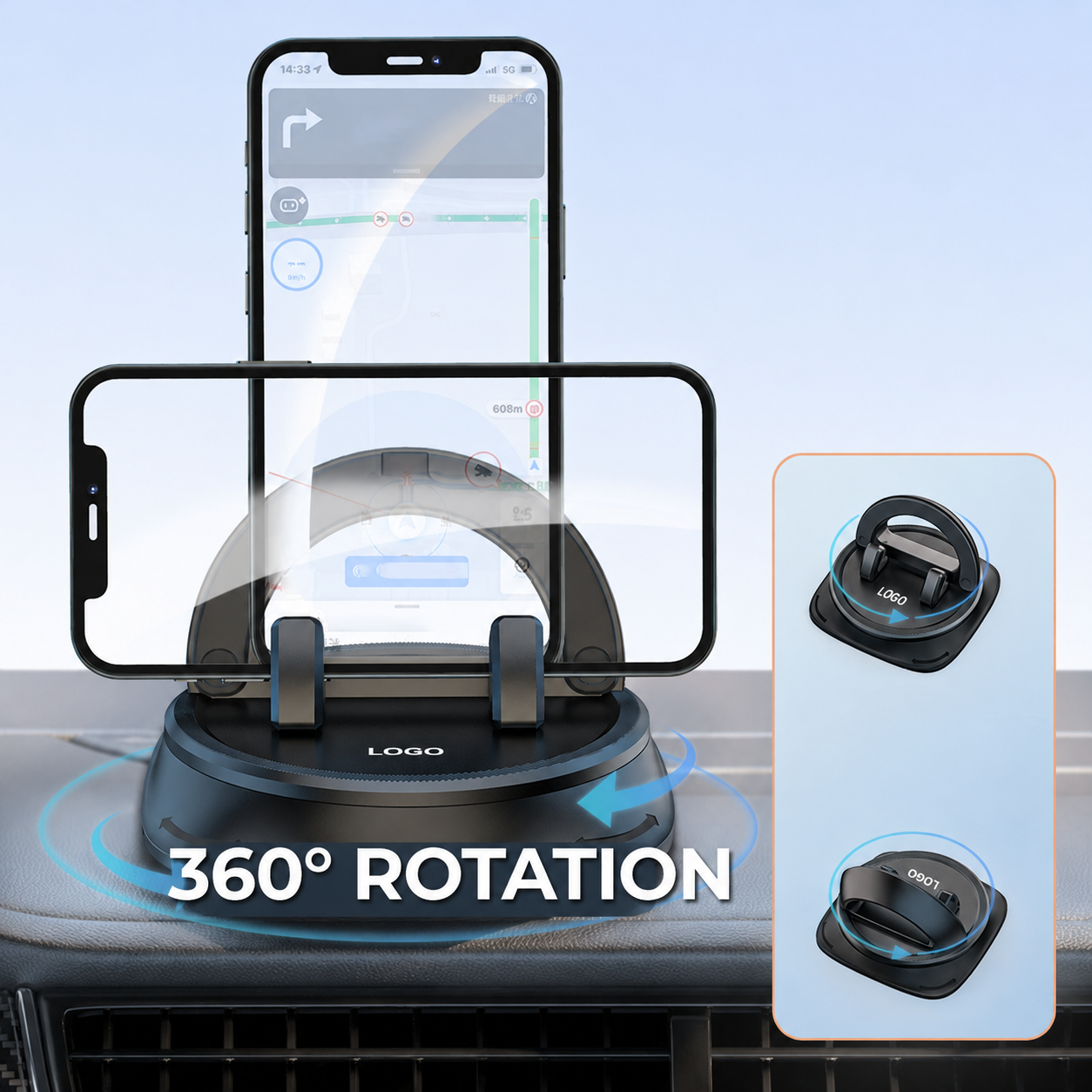 Dashboard Phone Holder