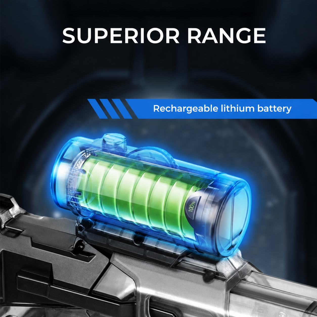 Electric LED Water Gun