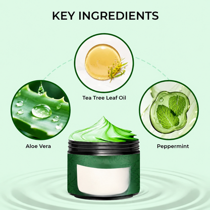 Moisturising Foot Cream with Tea Tree Oil and Aloe Vera