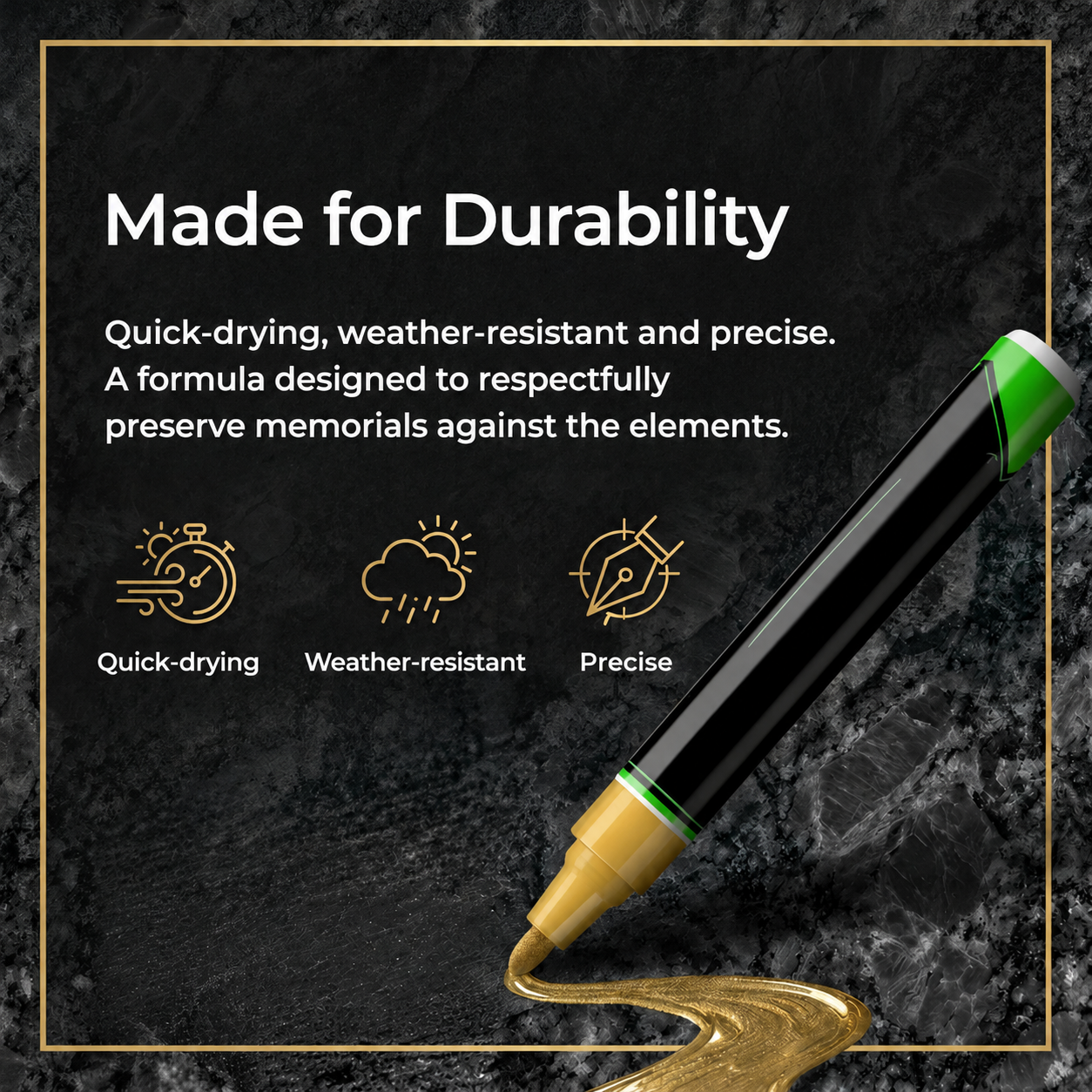 Memoria™ Gold Memorial Pen (Set of 2)