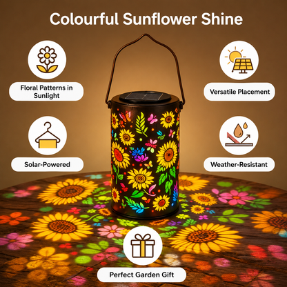 Floral Solar Lantern