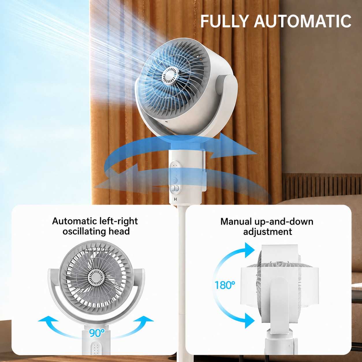 Motorised Standing Fan