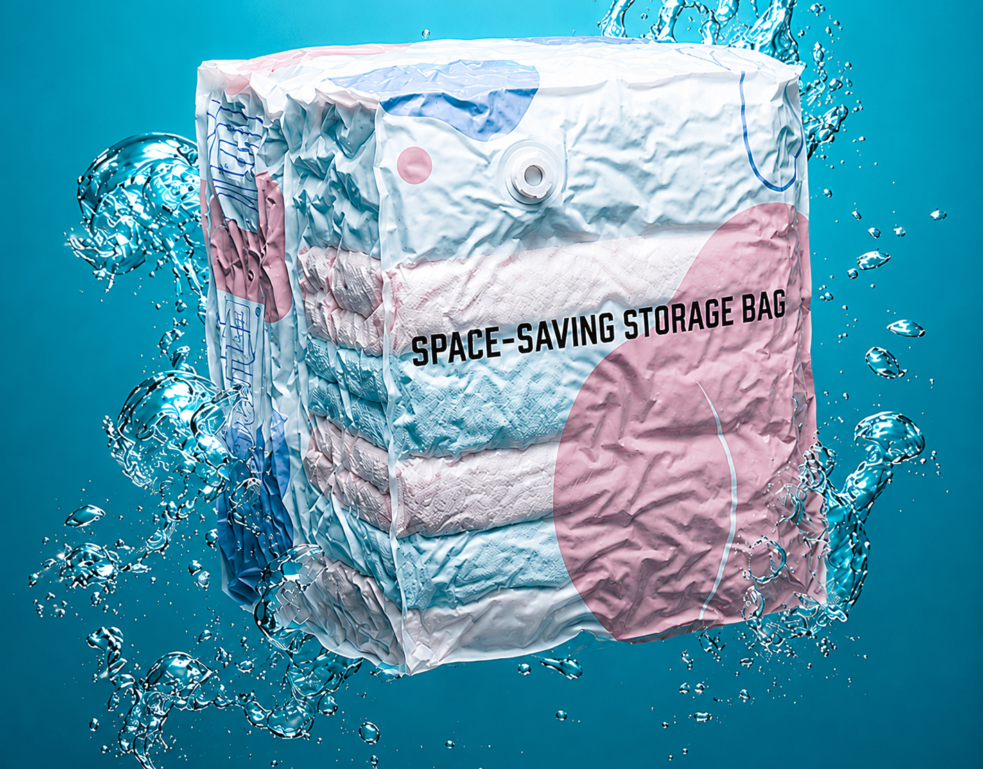3D Vacuum Storage Bags Without a Pump