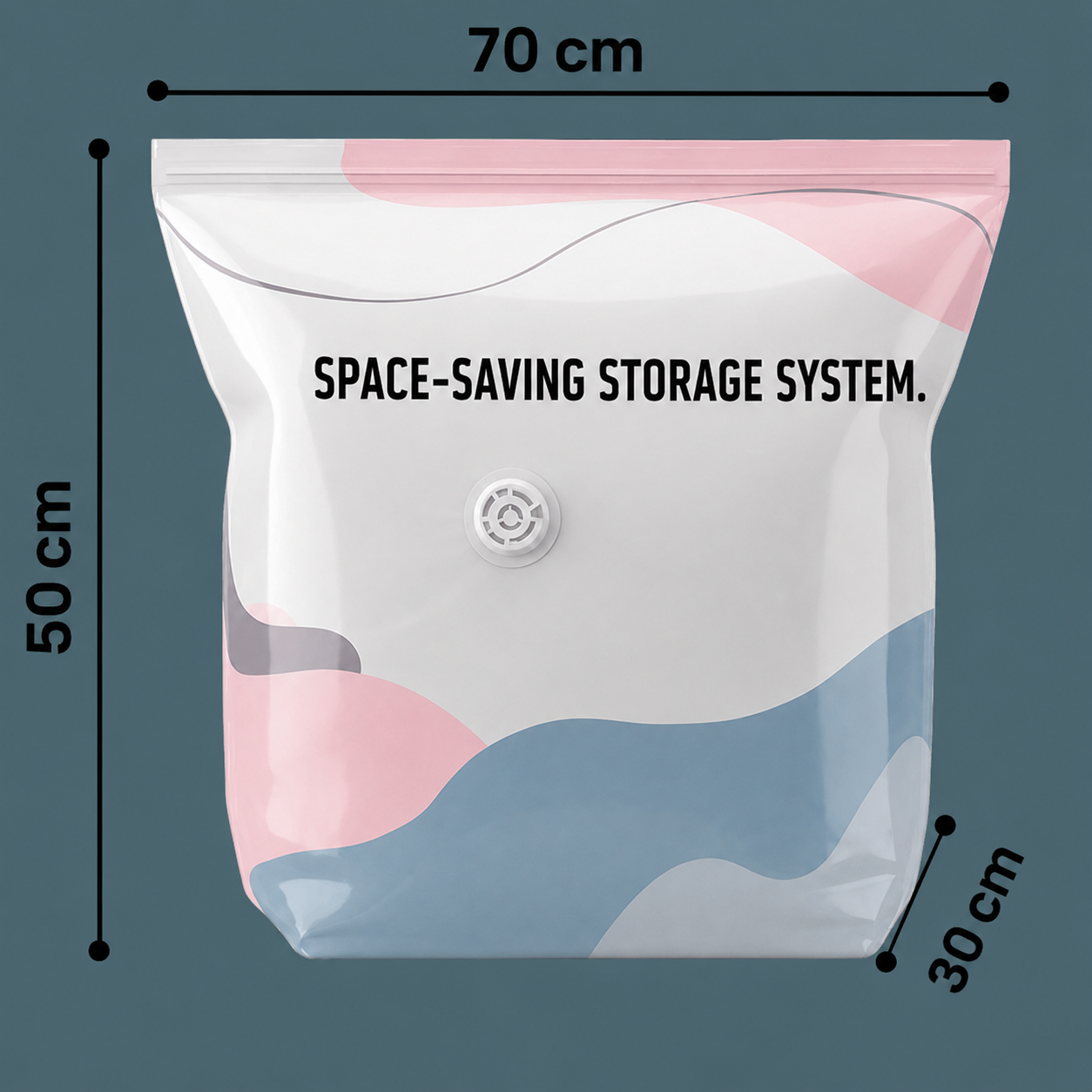 3D Vacuum Storage Bags Without a Pump