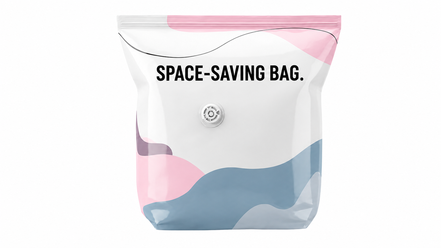 3D Vacuum Storage Bags Without a Pump