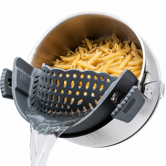 Strainer Attachment for Pots and Pans