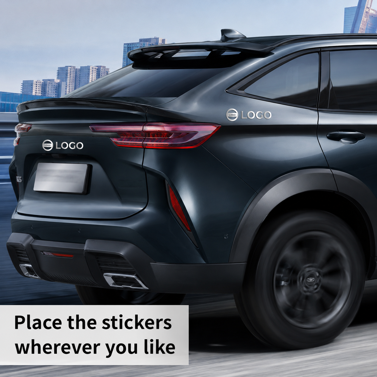 Luxury Metal Car Stickers