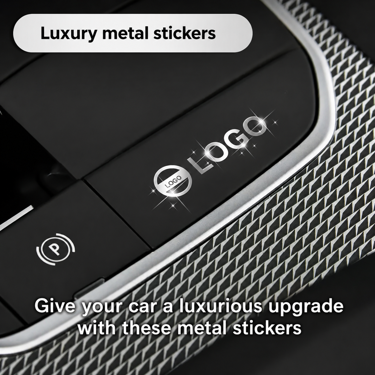 Luxury Metal Car Stickers