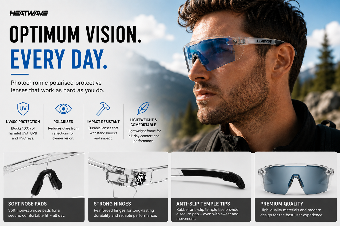 Sunglasses with Adaptive Lenses