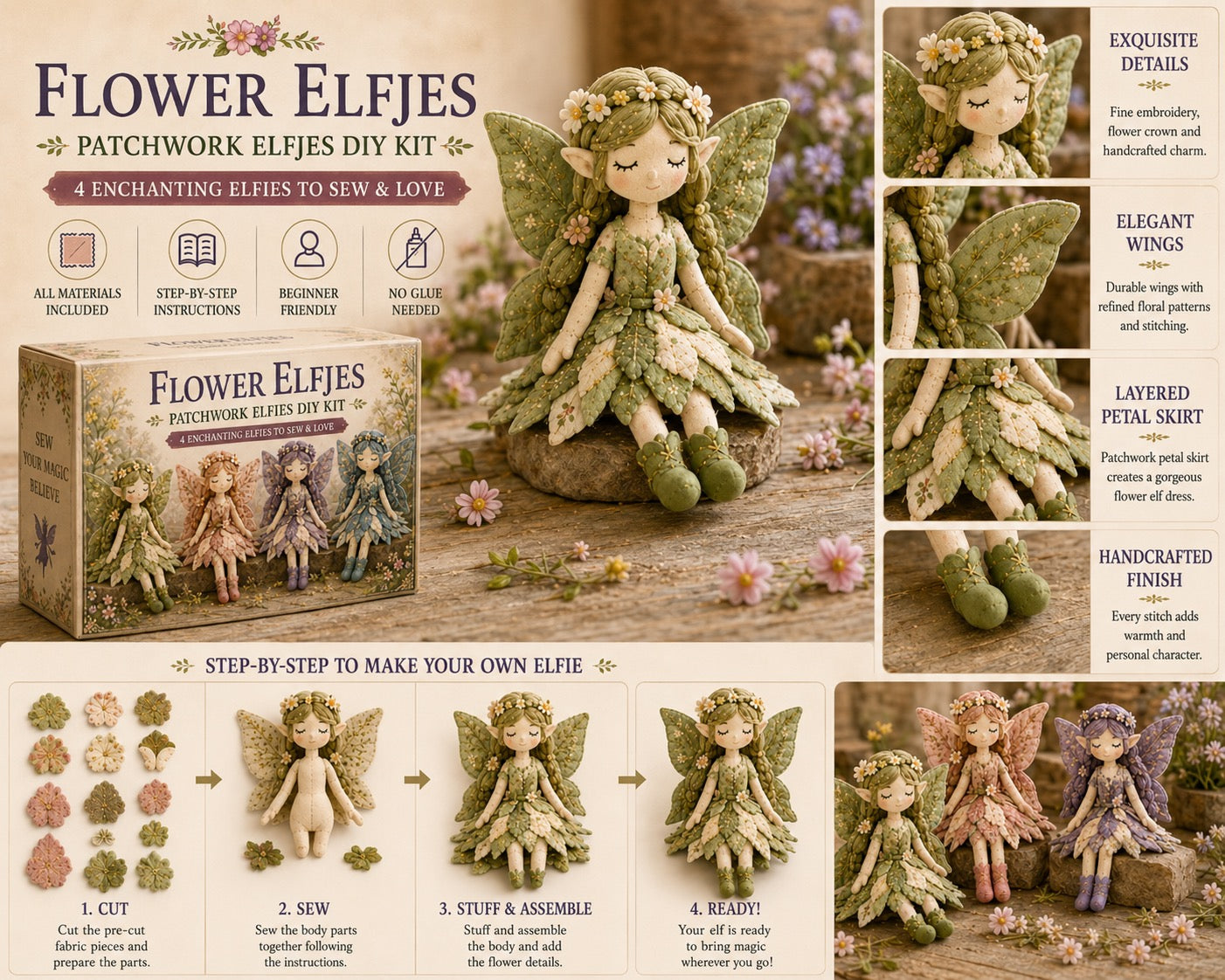Enchanted Fairies DIY Kit
