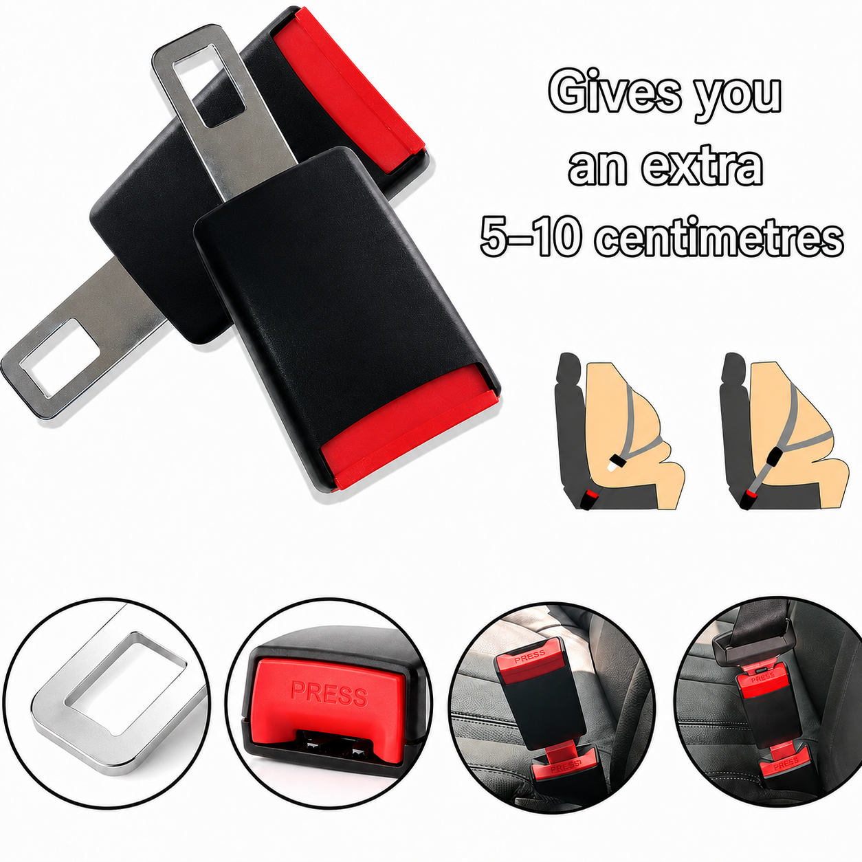 Car Seat Belt Extender
