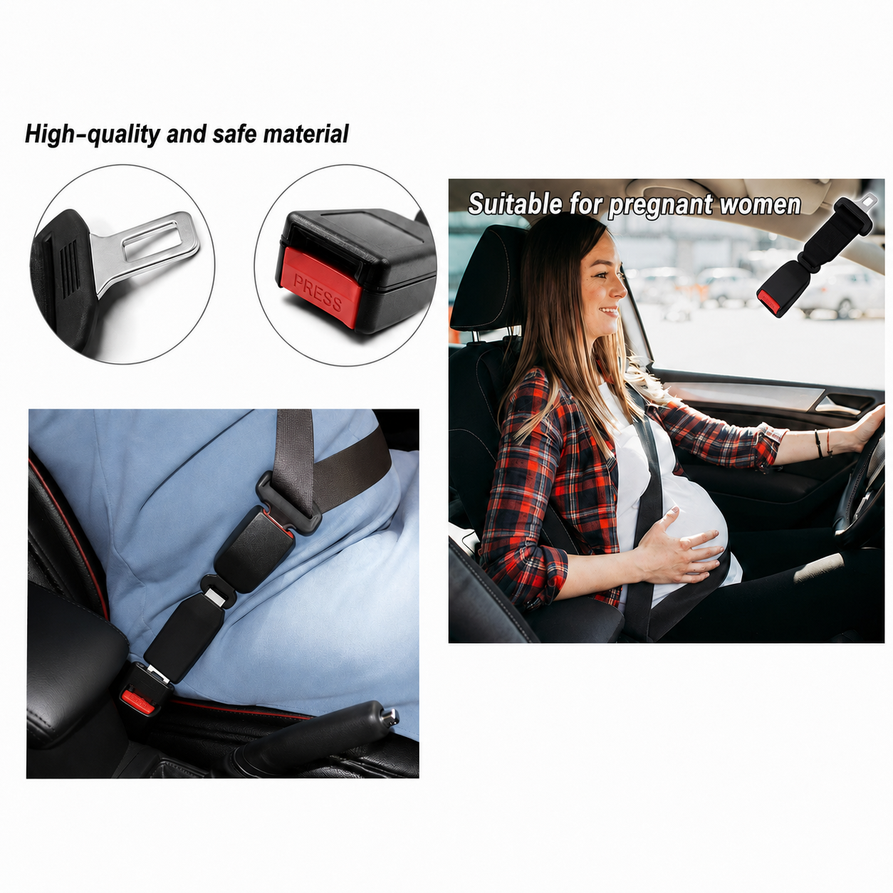 Car Seat Belt Extender