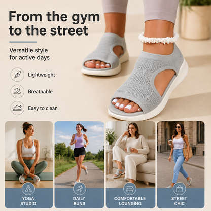 Comfortable, Breathable Flat Sandals
