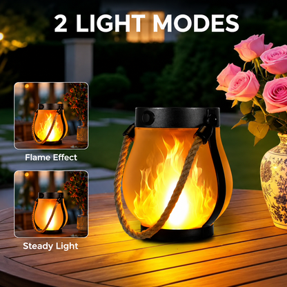 Solar Flame Lantern