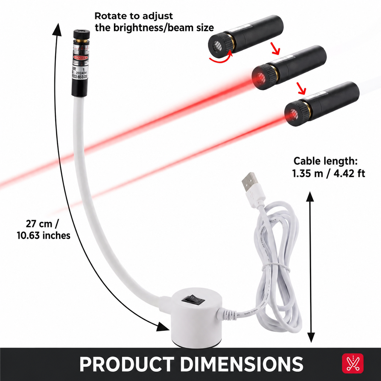 StitchLaser™ – Precision Guide for Sewing Machines