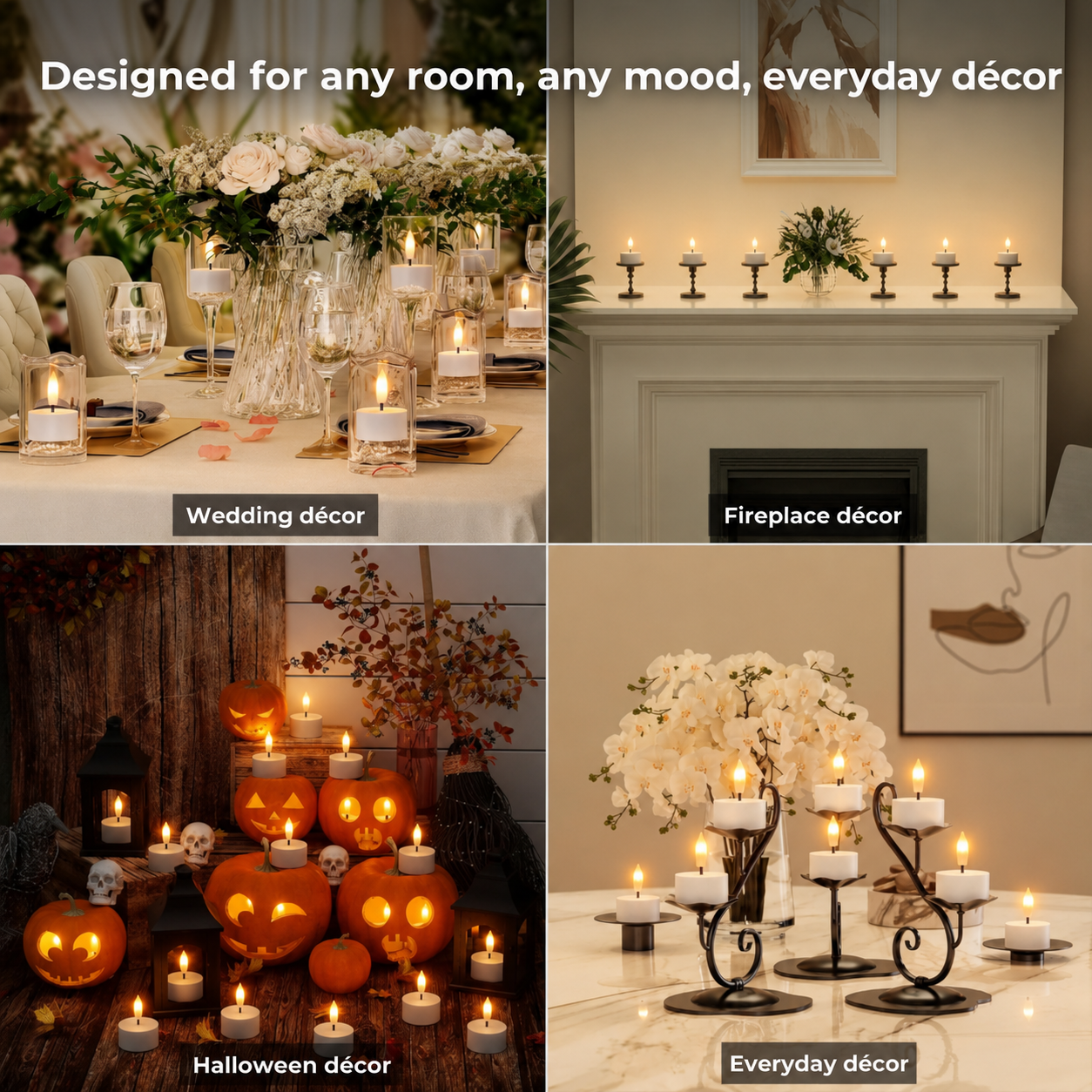 Rechargeable LED Candles