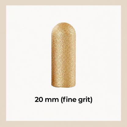 Vacuum-Brazed Abrasive Round Grinding Head