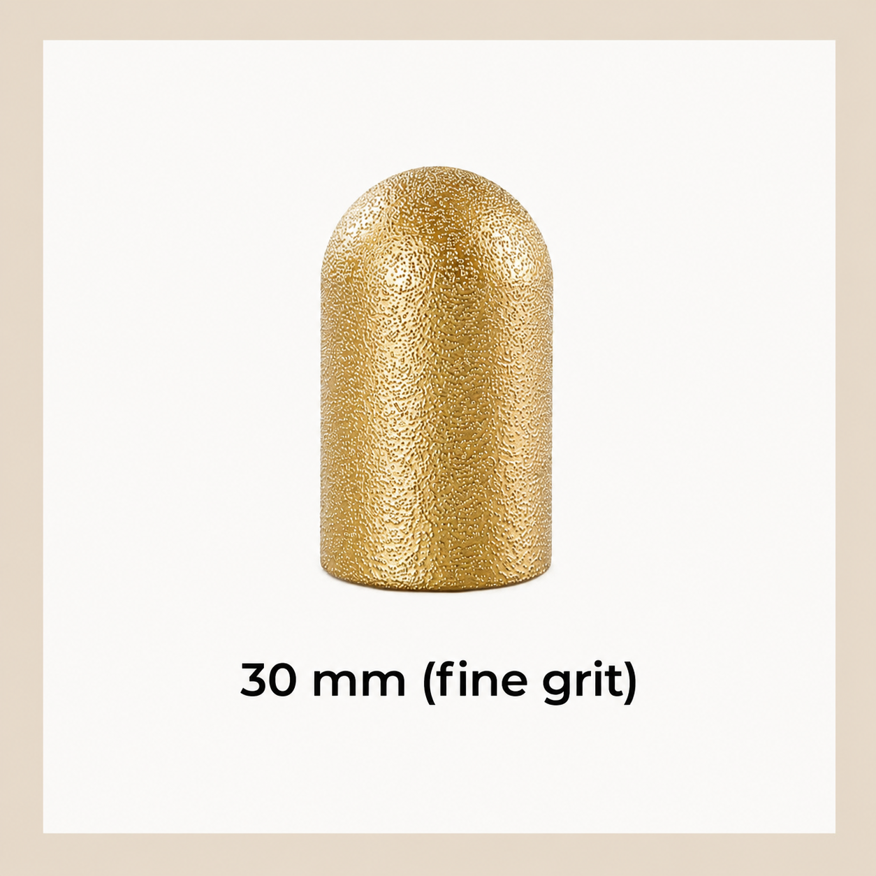 Vacuum-Brazed Abrasive Round Grinding Head