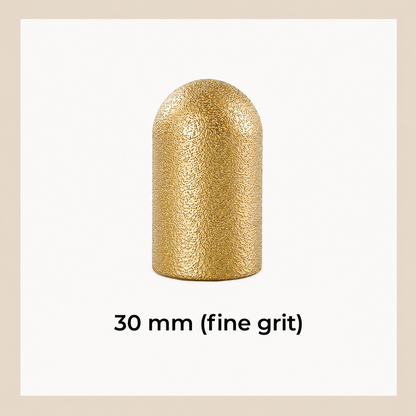 Vacuum-Brazed Abrasive Round Grinding Head