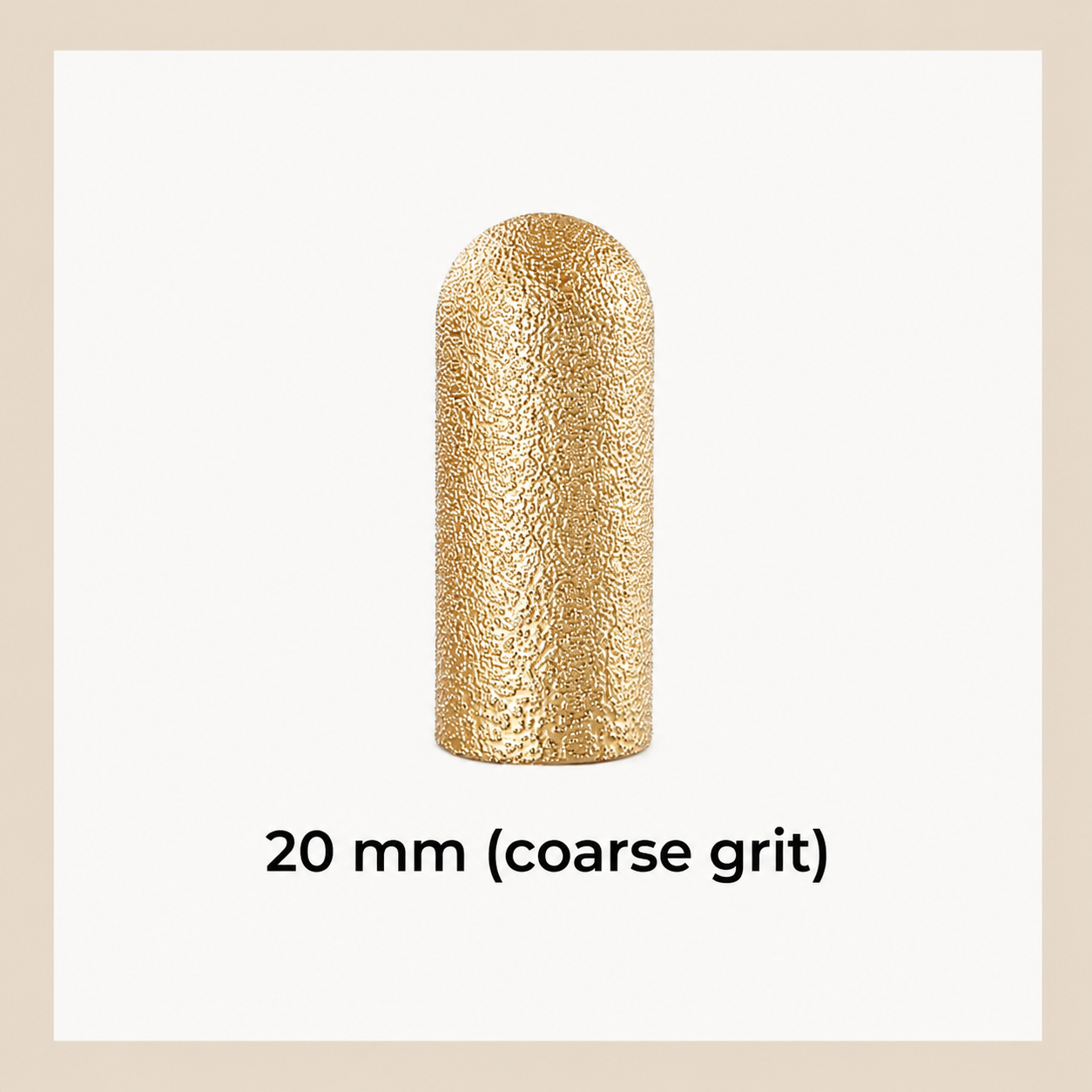 Vacuum-Brazed Abrasive Round Grinding Head