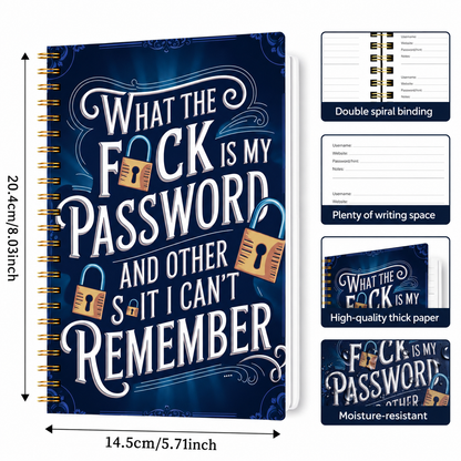 Funny Password Book / Password Organiser