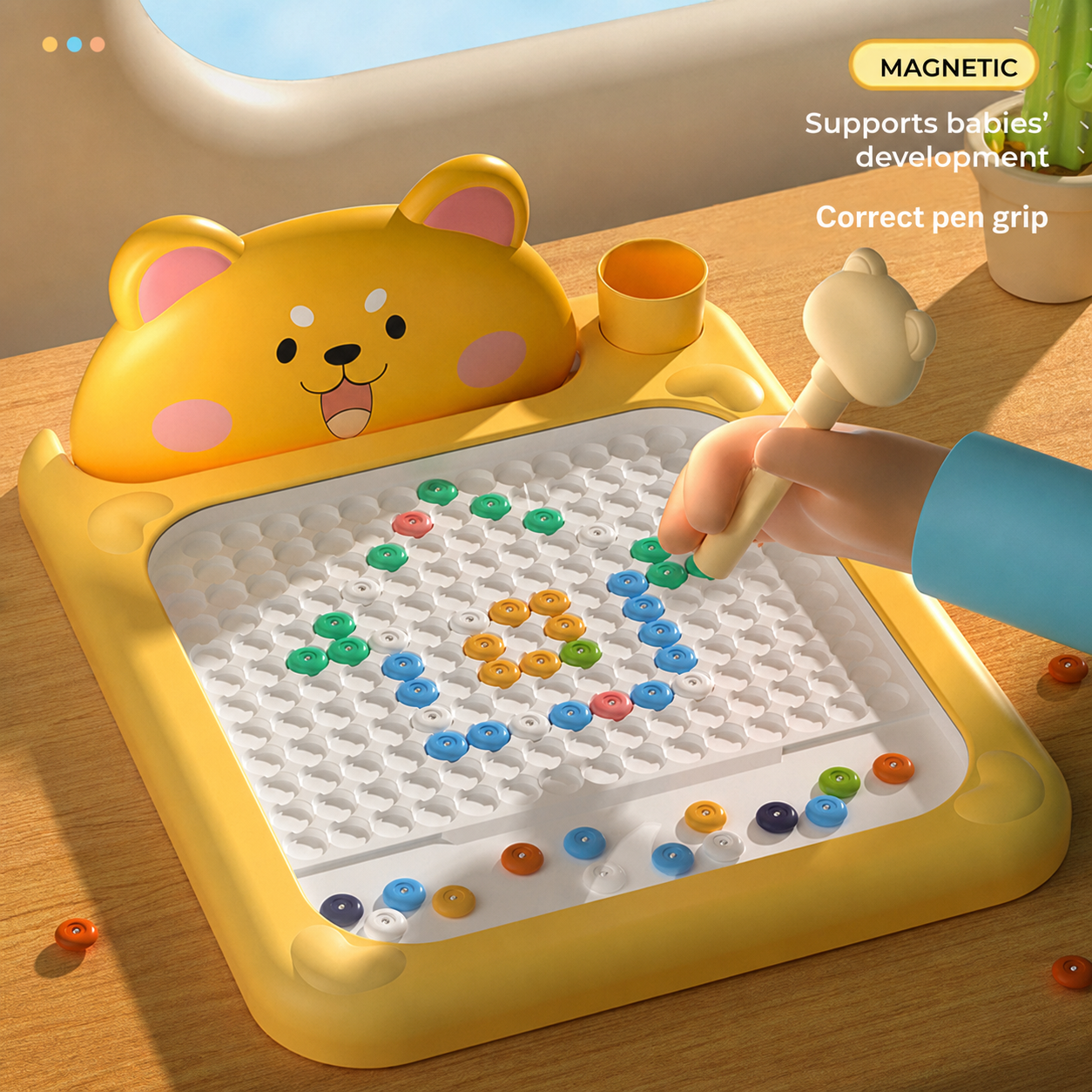 Magnetic Drawing Board for Children