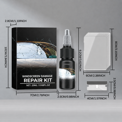 Car Windscreen Crack Repair Kit